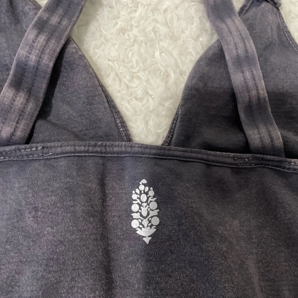 Free people movement Women's Gray top
